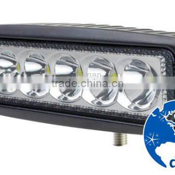 auto car led light bar 18w led work light for off road truck