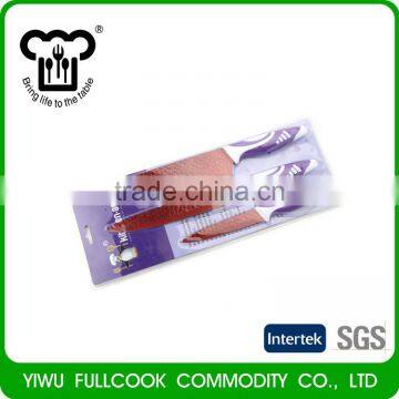 Newest Selling Unique Design Scale Surface Colored Kitchen Knife Set photo-3