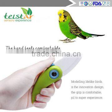 High Quality Bird Shaped Home Stylish Foldable Ceramic Pocket Knife photo-4