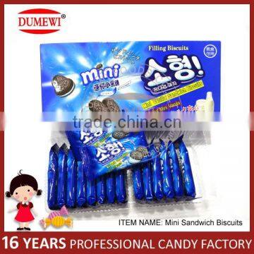 160g Mini Black Vanilla Sandwich Biscuits photo-2