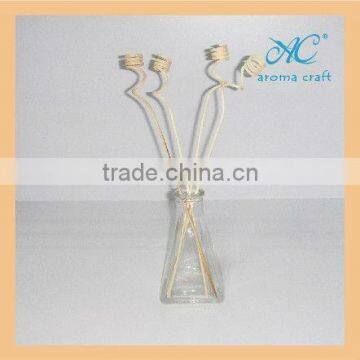 Customed size natural color use reed diffuser with rattan sticks