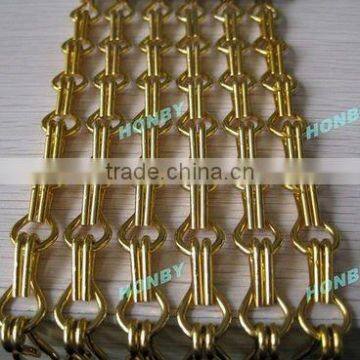 12mm Decorative Gold Colour Metal Curtain for Door/window