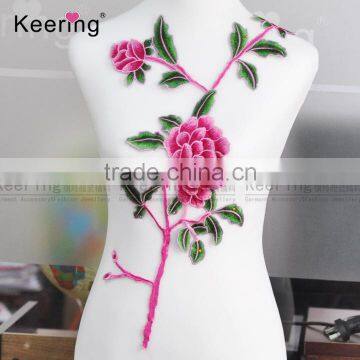 Factory Direct Wholesale Flower Decoration Clothing Embroidery Patch WEF-771 photo-3