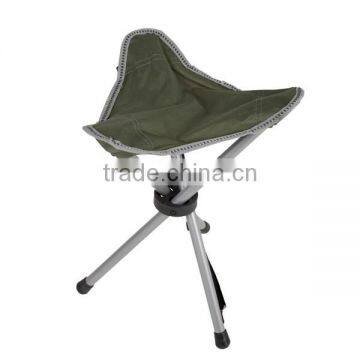 Folding fishing stool with bag