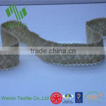 Beige Nylon Spandex Crochete Jacquard Wider Lingerie Elastic Laces Sew Sassy Fabrics photo-2