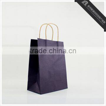 Pure Colored Custom High Quality Kraft Paper Bag photo-2