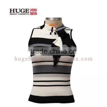 100% Silk Sleevesless Women'S V Neck Sweater Vest