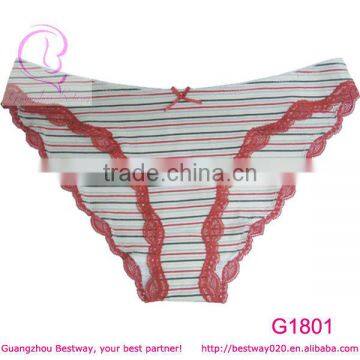 New fashion stripe panties for young girls ladies women