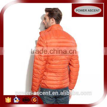 Winter Lightweight Ultra Thin Foldable Comfy Quilting Padding Jacket For Men photo-4