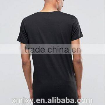 2016 New Design Mens Long Shirt High Quality Custom Short Sleeve photo-2