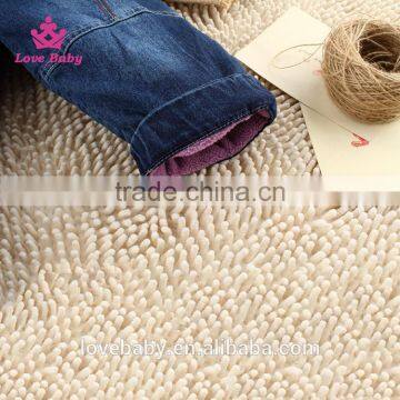 Baby Girls Golf Puggy Cartoon Trousers With Inner Fleece Fit Winter Season For 1-2-3T Babies photo-2