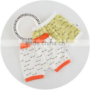 S17060A New Causal Elastic Waist Baby Shorts photo-4