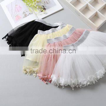 S16736A New Children Skirt Casual Style Bow Design Beautiful Girl Skirt photo-2