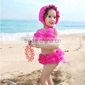 S13714A Very hot girl wear latest kids girls swimwear for children