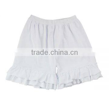 Popular Girls Cotton Ruffle Leggings Baby Girls Summer Kids Ruffle Shorts Boutique Girl Clothing photo-3
