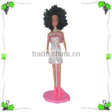 Customized 12 Inch Vinyl Dolls African Fashion Black Doll China Supplier photo-3