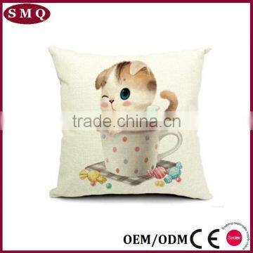 100% Cotton Linen Wholesale Printed Cushion Covers photo-6