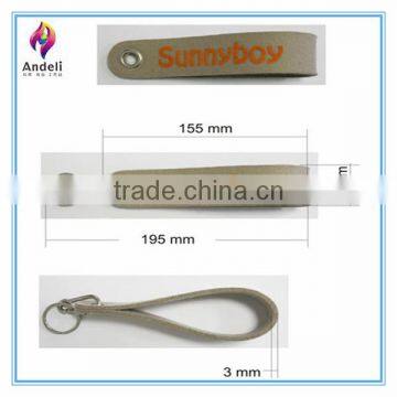 Print Wristlet Fabric/Felt Lanyard Key Chain for Customers photo-2