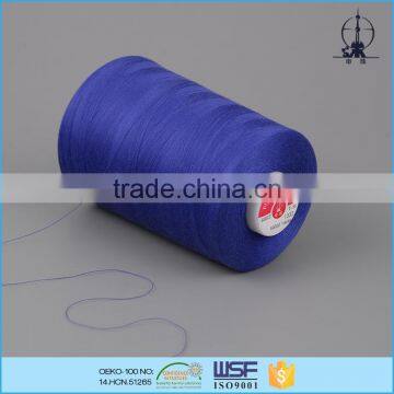 Best quality 70s/2 dyed core spun sewing thread for ski suits
