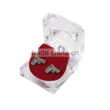 Imitation Simple Gold Hiphop Earring Jewelry Designs For Unisex Made In Korea Products Wholesale photo-4