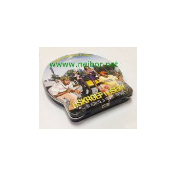 Кожаная коробка для CD/DVD, металлическая коробка для CD/DVD