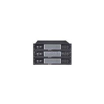 2 Channel 2u 300w Professional Audio Amplifier 101db Fiber Glass Circuit