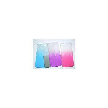 Case for iPhone 5 / 5S with rubber coating , gradual color rubber coating case for iPhone 5 /5s , iP