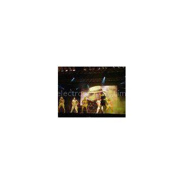 3 in 1 IP43 / IP54 Curtain LED Display Screens Advertising For Stage Backdrop