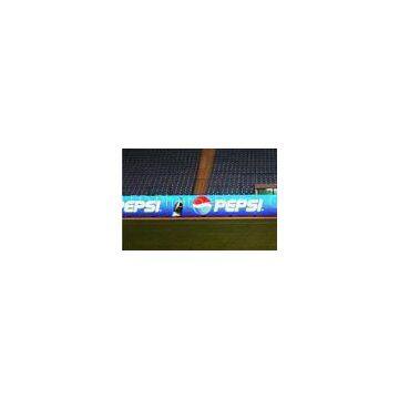 Waterproof Static Stadium Perimeter LED Display With Big Viewing Angle