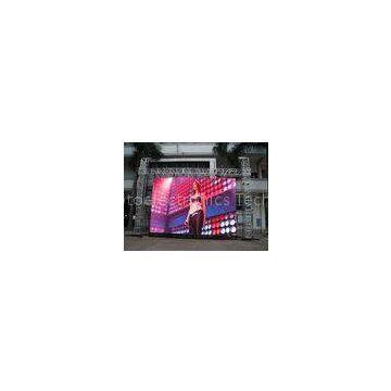 indoor P6 full color rental led screen with low power for stage background