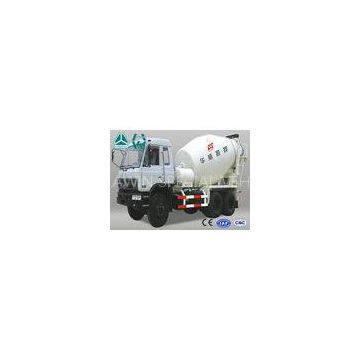 Sinotruk Hydraulic System Concrete Mixer Truck With Fan Heater Zz1257N3841W