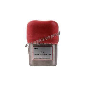 Hotsale zl60 filter self rescuer