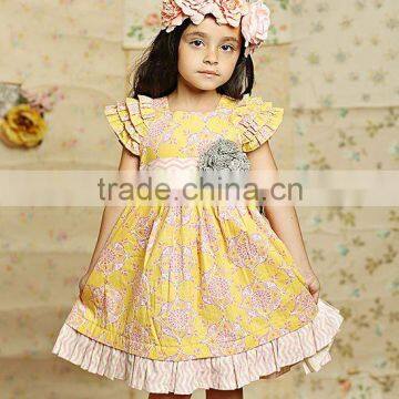 mustard pie remake summer girls boutique dress for wholesale