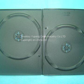7mm Double Black DVD Storage Case Black DVD Storage Box Black DVD Storage Cover photo-4