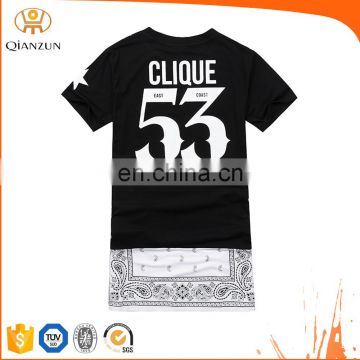 Custom men's long t shirts 6003