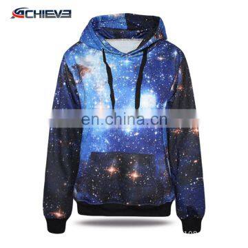 Custom made full-print pullover hoodies sweatshirts clothes