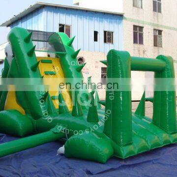 Amusement Inflatable Waterslide Giant Inflatable Crocodile Belly Water Slide photo-2
