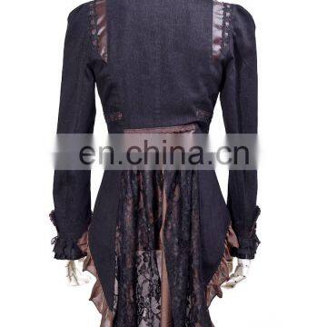 Steampunk Style Swallow Tail Jacket photo-2