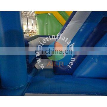 Crazy newly inflatable bouncy castle,inflatable castle with slide,jumping bouncy castle with slide