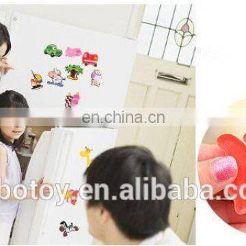 Promotional fridge magnet custom toy pvc magnet for kids pokemon figure toy