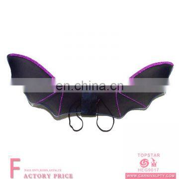 Black Elastic band cosplay Fenichel halloween prop bat wings