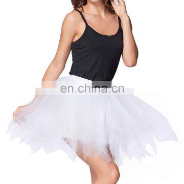 Kate Kasin Soft Tulle Netting White Crinoline Petticoat Underskirt for Retro Vintage Dress KK000447-2