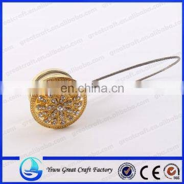 magnet rhinestone curtain magnet tieback