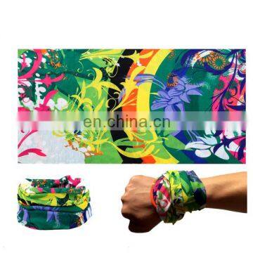 Elastic seamless tube knit headband bandana custom