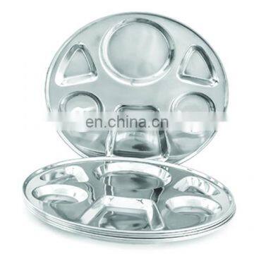 High quality stainless steel round bar Serving Platter round Serving Platter