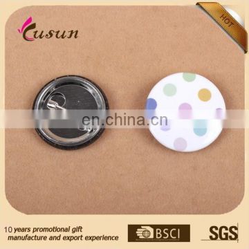 2015 new style cheap promotional items blank button badge wholesale