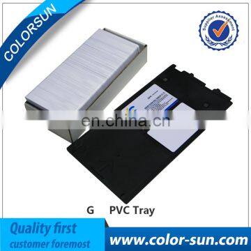 2016 Hot Sale PVC Card Tray for Canon G Printer ID Card Tray