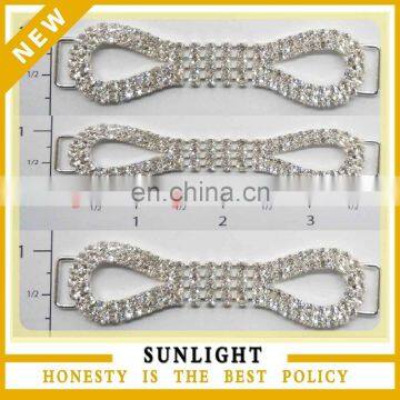 wholesale rhinestone bikini swimwear connector for baby headband bikini accessories