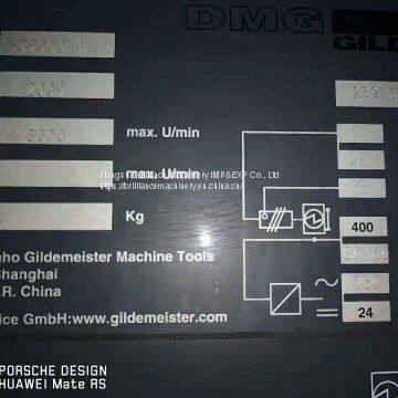 DMG DMC1035Veco vertical machining center