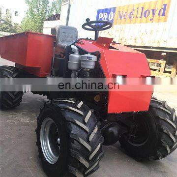 1Ton ZY100 4WD  High Quality  New Diesel Mini Site Track Dumper